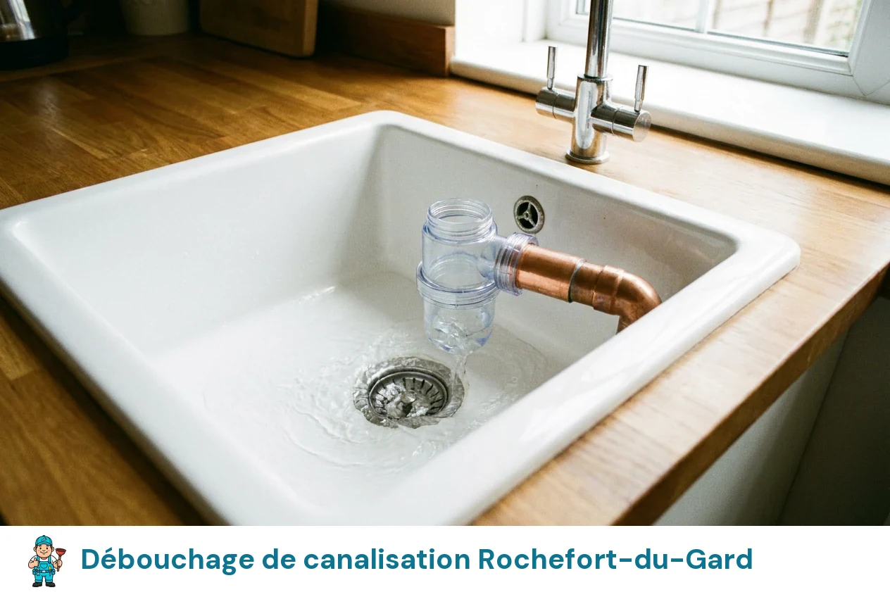 Débouchage de canalisation à Rochefort-du-Gard
