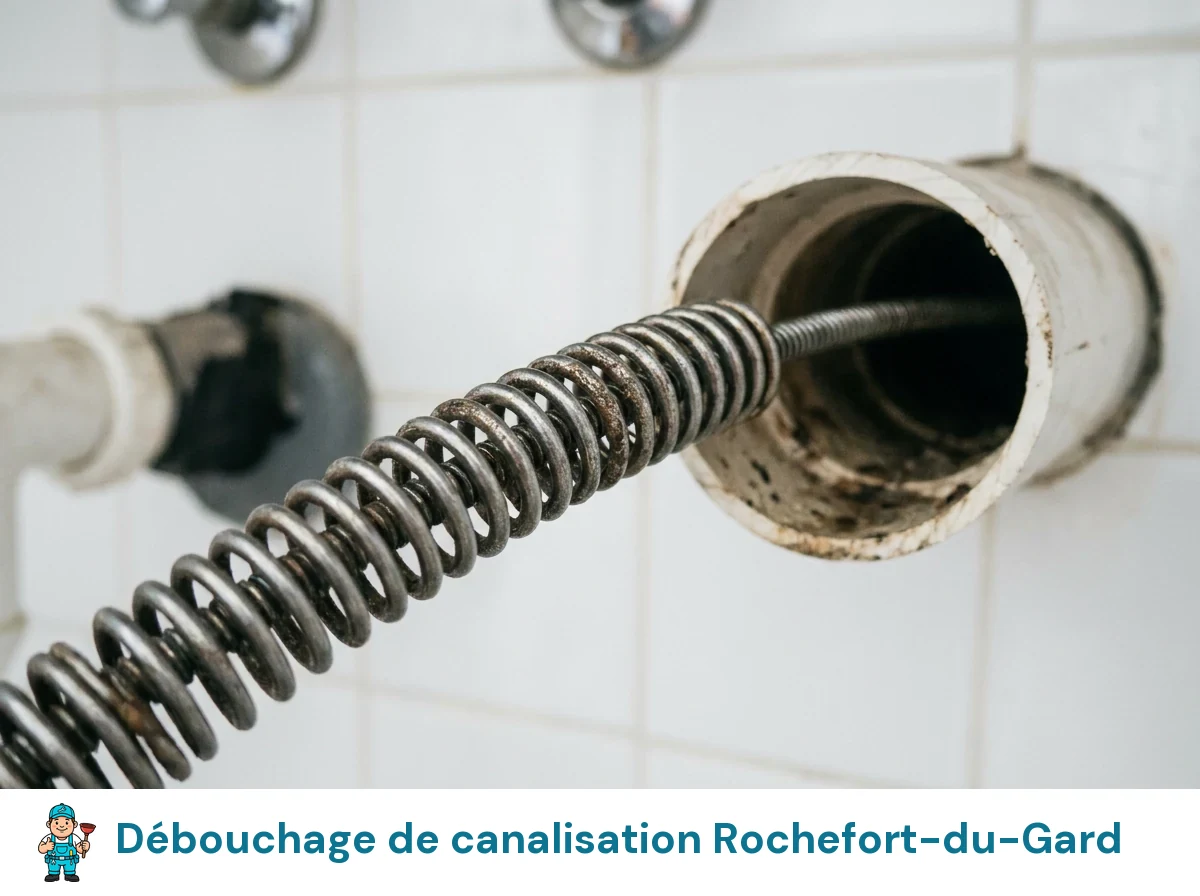 Débouchage de canalisation à Rochefort-du-Gard