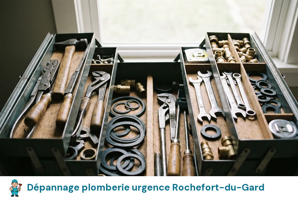Dépannage plomberie urgence à Rochefort-du-Gard
