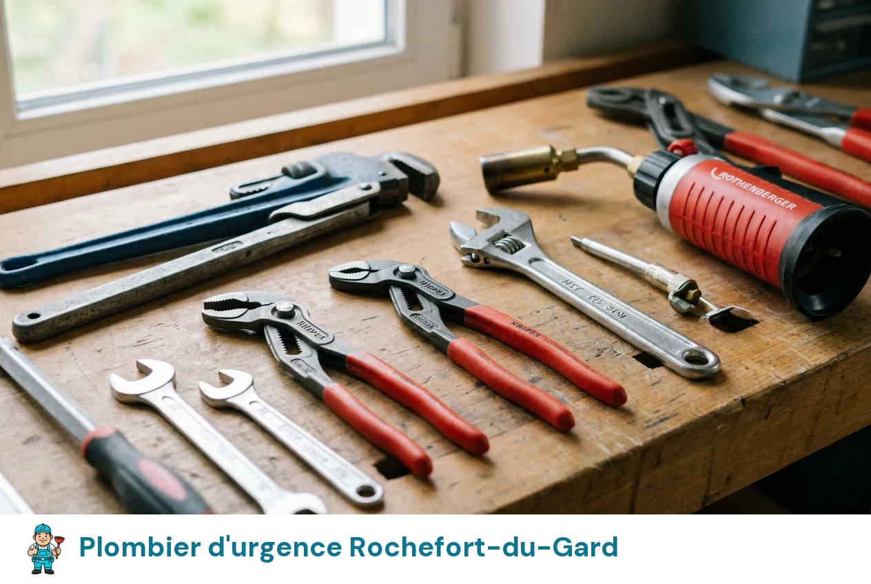Plombier d'urgence à Rochefort-du-Gard