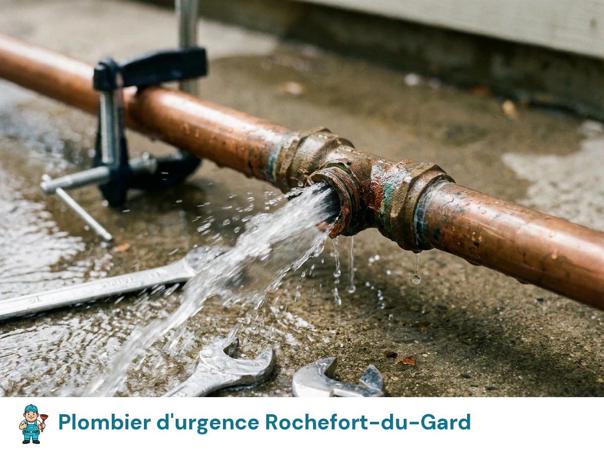Plombier d'urgence à Rochefort-du-Gard