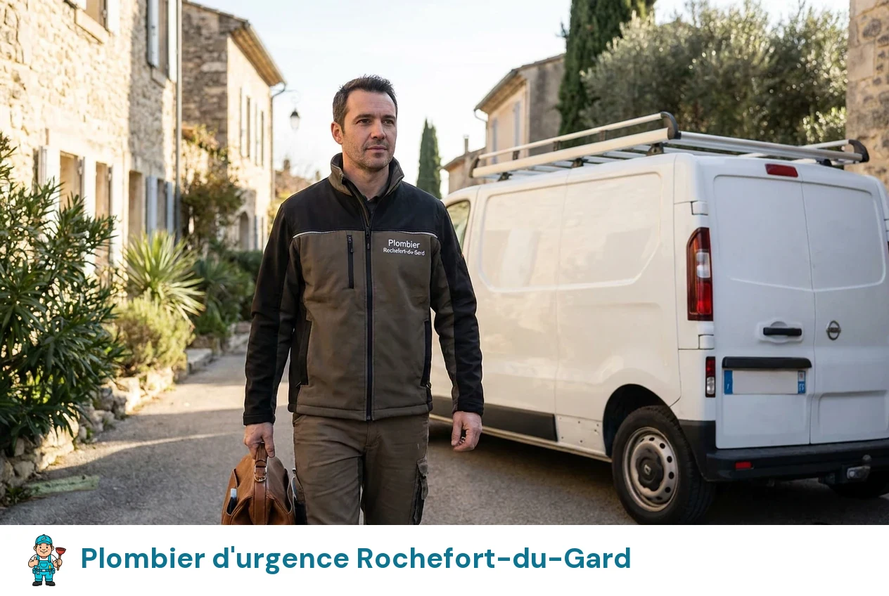Plombier d'urgence à Rochefort-du-Gard