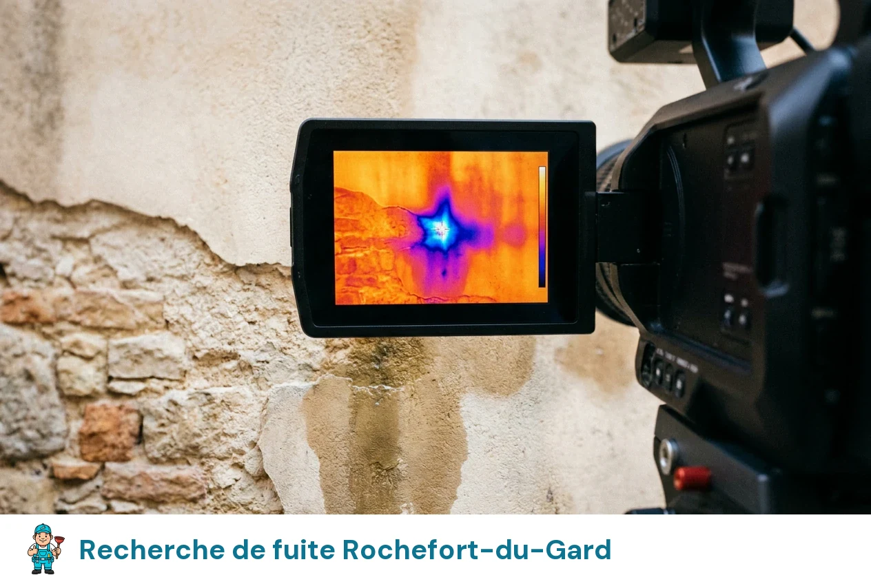 Recherche de fuite à Rochefort-du-Gard