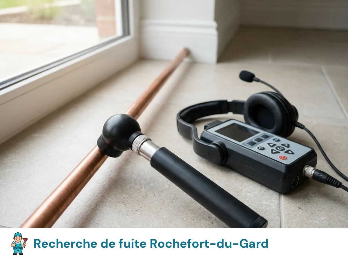 Recherche de fuite à Rochefort-du-Gard