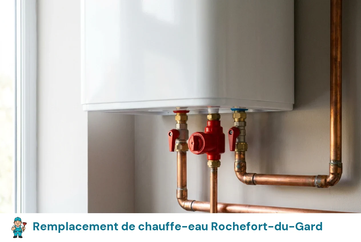 Remplacement de chauffe-eau à Rochefort-du-Gard