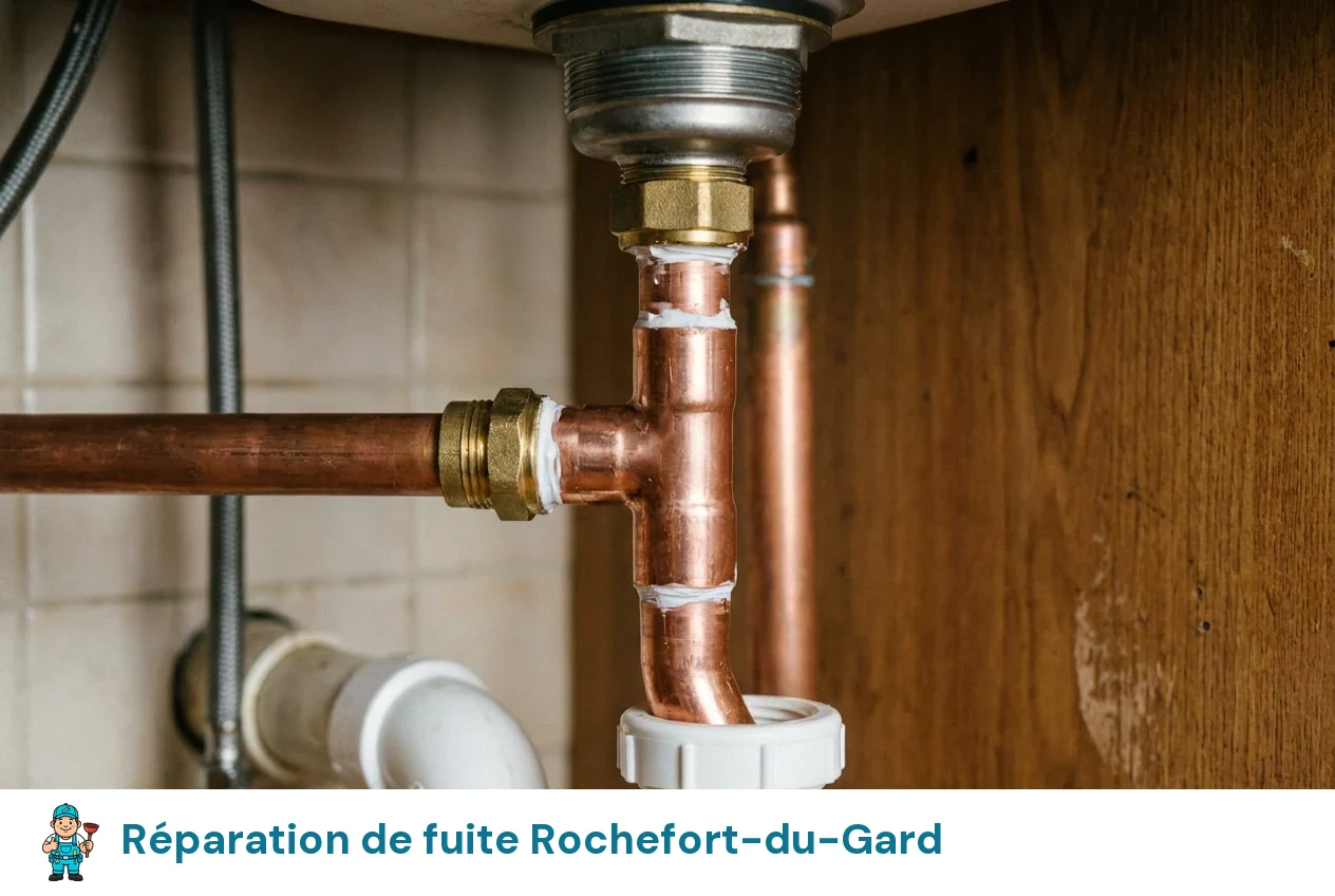 Réparation de fuite à Rochefort-du-Gard
