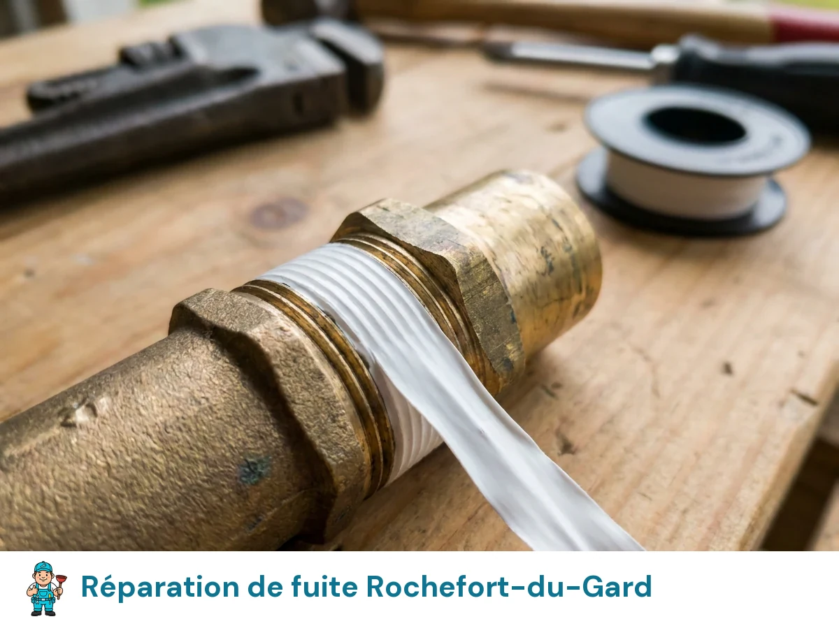 Réparation de fuite à Rochefort-du-Gard