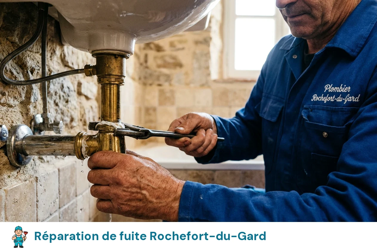 Réparation de fuite à Rochefort-du-Gard